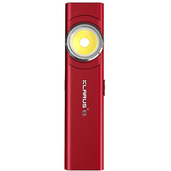 Klarus E5 USB-C Rechargeable EDC LED Flashlight - 470 or 600 Lumens - Uses Built-in 450mAh Li-ion Battery Pack - Multiple Color Options