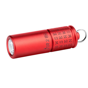 Olight I1R 2 Pro EOS Keychain Twist USB-C Rechargeable Flashlight - Cardinal Directions Edition - Chip Scale LED - 180 Lumens - Uses Built-In 130mAh Battery Pack - North, South, East, West and Center