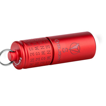 Olight I1R 2 Pro EOS Keychain Twist USB-C Rechargeable Flashlight - Cardinal Directions Edition - Chip Scale LED - 180 Lumens - Uses Built-In 130mAh Battery Pack - North, South, East, West and Center