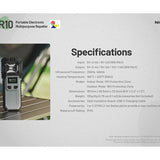 Nitecore EMR10 USB-C Rechargeable Portable Electronic Multi-Purpose Insect Repeller - Includes 2 x 21700