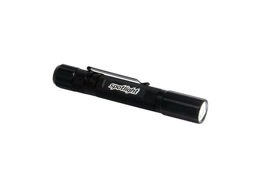SpotLight Shifter 1.0 LED Flashlight - 80 Lumens - Runs on 1x AAA battery (Included) - Jet Black