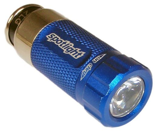 Spotlight Turbo 12V Emergency LED Flashlight - Lil Mule Blue (SPOT-8604)