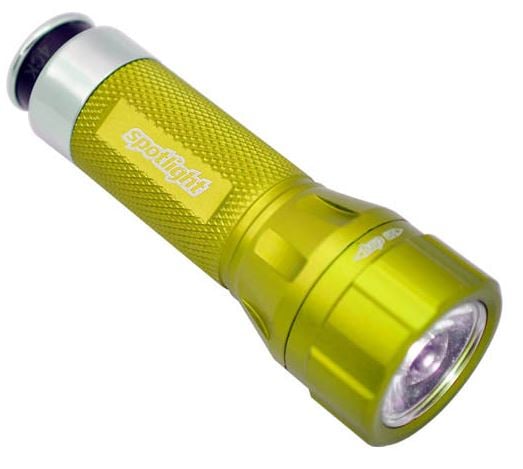 Spotlight Rescue 12V LED Rechargeable Flashlight - Taxi Yellow (SPOT-8802)