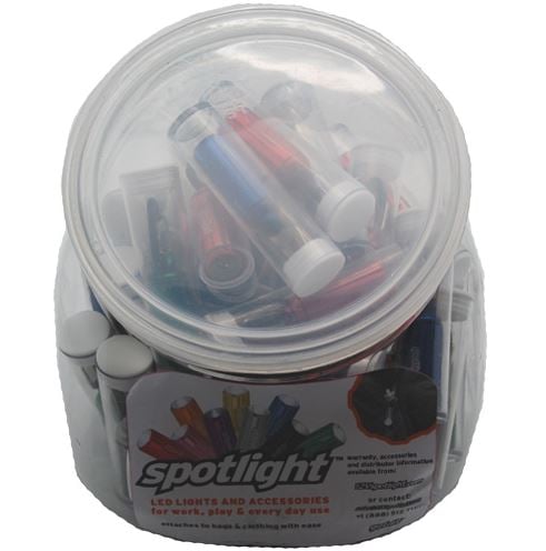 Spotlight Cookie Jar Display with 48 Speck Lights (SPOT-9697)