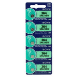 MuRata SR621SW 364 23mAh 1.55V Silver Oxide Watch Battery - 1 Piece Tear Strip, Sold Individually