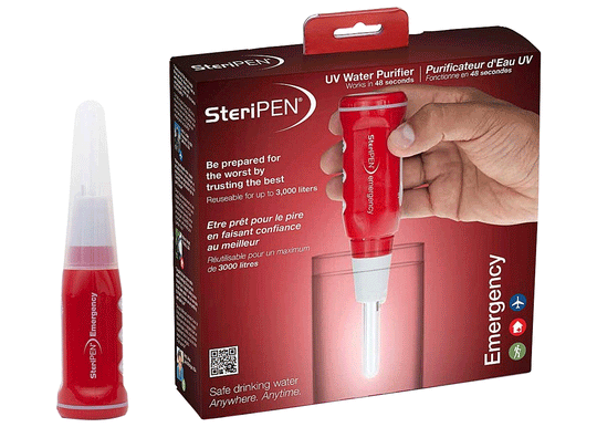 SteriPEN Emergency Water Purifier Pack (EM-RP-EF)