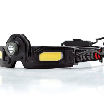 STKR Flex-It V3 LED Headlamp - 300 Lumens - Includes 3 x AA