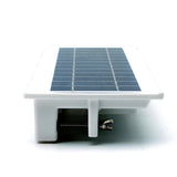 STKR EZ Solar Home Security Gutter Mounted LED Floodlight - 600 Lumens - Uses Built-in 2000mAh Li-ion Battery Pack