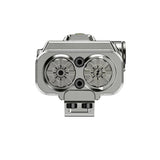 RovyVon Angel Eyes E40 USB-C Rechargeable EDC LED Flashlight - 3600 Lumens - 650nm Red Side Light - 365nm UV Side Light - Uses Built-in 3000mAh Li-ion Battery Pack - Choice of Color