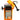 Ultimate Survival Technologies Watertight Case 2.0 Container - 5.5 x 3.2 x 1.25-inch Plastic Storage Case with Lanyard and Carabiner - Orange (20-285543-08)