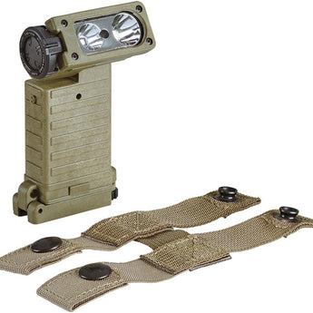 Streamlight Sidewinder X Multi-Fuel Tilting Head LED Flashlight - 275 Lumens - White/Red/Blue/IR LEDs - Multiple Accessory Options - Coyote - Box