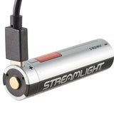 Streamlight 22101 SL-B26 18650 2600mAh 3.7V Protected Lithium Ion (Li-Ion) Button Top Battery With Built-In USB Charger