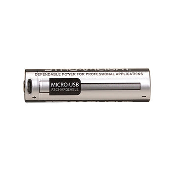 Streamlight 22101 SL-B26 18650 2600mAh 3.7V Protected Lithium Ion (Li-Ion) Button Top Battery With Built-In USB Charger
