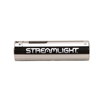 Streamlight 22101 SL-B26 18650 2600mAh 3.7V Protected Lithium Ion (Li-Ion) Button Top Battery With Built-In USB Charger