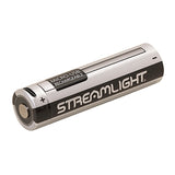 Streamlight 22101 SL-B26 18650 2600mAh 3.7V Protected Lithium Ion (Li-Ion) Button Top Battery With Built-In USB Charger
