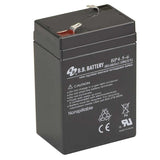 Streamlight 44007 4.5Ah 6V Rechargeable Sealed Lead Acid (SLA) Battery for Vulcan and Fire Vulcan Lanterns