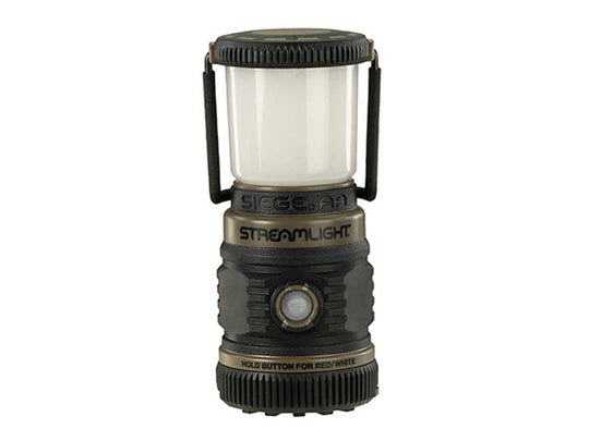 Streamlight 44941 Siege AA Coyote Ultra-Compact Floating LED Lantern - Upright View