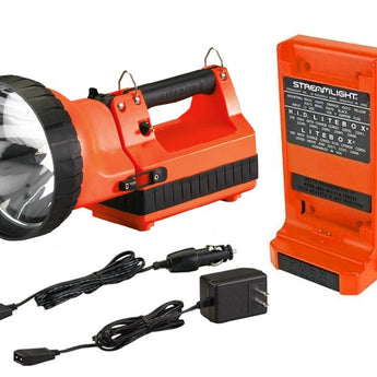Streamlight HID (High Intensity Discharge) LiteBox Rechargeable Lantern - Standard or Vehicle Mount System - 35W Xenon Lamp - 3350 Lumens - Includes 1 x 12V 7.2Ah SLA - Black or Orange