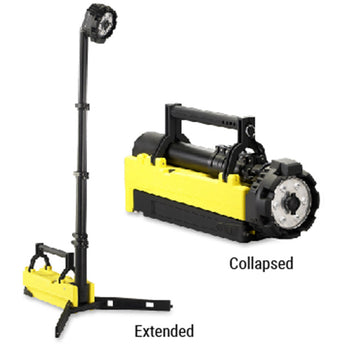 Streamlight Portable Scene Light Ext - 5300 Lumens - Includes 1 x 12V 14.4Ah SLA - Yellow (45680)