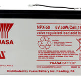 Streamlight 45937 6V Replacement Battery - Front Shot