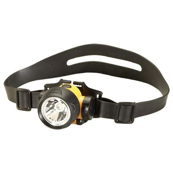 Streamlight Trident 61050 Multi-Purpose Headlamp with Optional Rubber Hard Hat Strap - 1 x C4 and 3 x 5mm White LEDs - 80 Lumens - Includes 3 x AAAs