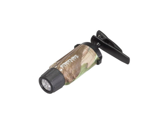 Streamlight ClipMateLED Flashlight with Green LEDs and 3x AAA alkaline batteries - Camo (61115)