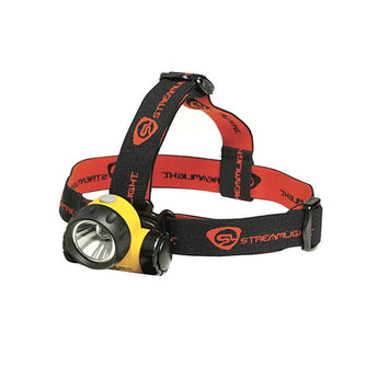 Streamlight Argo Headlamp with Optional Rubber Hard Hat Strap - C4 LED - 150 Lumens - Includes 3 x AAAs (61301)