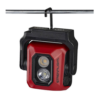 Streamlight 61510 Syclone Ultra Compact USB Rechargeable LED Worklight - 400 Lumens - Includes Built-In Li-ion Battery Pack - Red