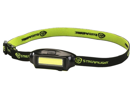 Streamlight 61702 Bandit Ultra Lightweight Headlamp - COB LED Technology - 180 Lumens - Includes 1 x Built-in Li-Polymer (Li-Poly) Battery Pack - Black