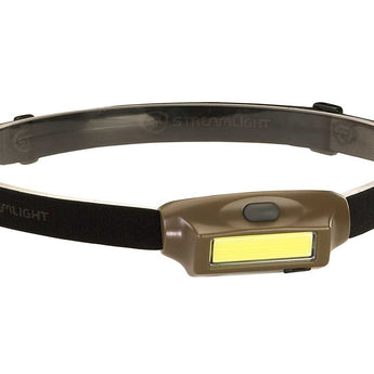 Streamlight Bandit Rechargeable LED Headlamp - White and Red COB LED Technology - 180 Lumens - Includes Built-In 450mAh Lithium Polymer (Li-Poly) Battery Pack