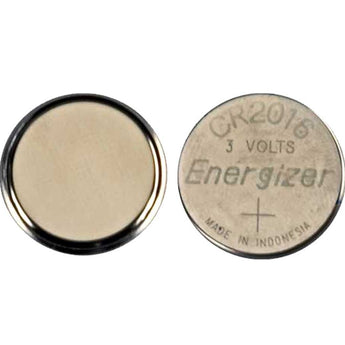 Streamlight 63030 CR2016 3V CuffMate Coin Cell Batteries - Comes in a 2 Pack