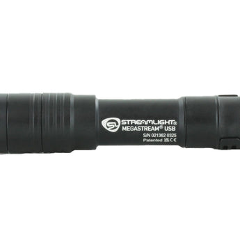 Streamlight 66210 MegaStream USB LED Flashlight - 1800 Lumens - Includes 1 x SL-B34 Battery Pack, USB-C Charging Cable and Nylon Holster - Box