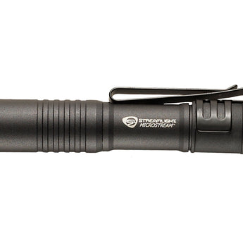 Streamlight MicroStream Personal EDC Flashlight - C4 LED - 45 Lumens - Includes 1 x AAA - Black (66318) or Red (66323)