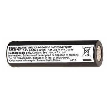 Streamlight 68792 Lithium Ion (Li-Ion) Battery for the Dualie Rechargeable Flashlight