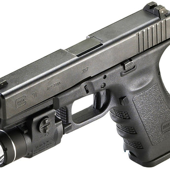 Streamlight TLR-3 Compact LED Weapon Light - Rail Locating Key Kit Fits Most Handguns or H&K USP Mounts - 125 Lumens - Includes 1 x CR2