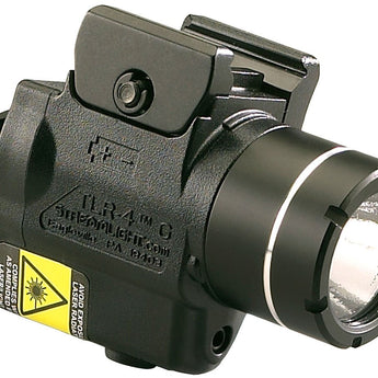 Streamlight TLR-4 G Compact LED Weapon Light with Green Laser - Rail Locating Key Kit Fits Most Handguns or H&K USP Mounts - 125 Lumens - Includes 1 x CR2
