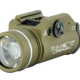 Streamlight TLR-1 HL Weapon Light - with optional Long Gun Kit or Earless Version - Black, Flat Dark Earth, or Flat Dark Earth Brown