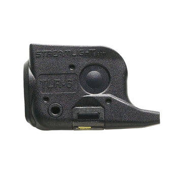 Streamlight TLR-6 Subcompact LED Pistol Light with Red Laser - Choice of Gun Mount - 100 Lumens - Includes 2 x CR1/3Ns