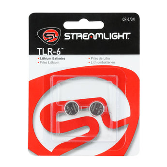 Streamlight 69271 3V CR 1/3N Lithium Coin Cell Batteries for the TLR-6 - Comes in a 2 Pack