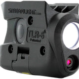 Streamlight TLR-6 Subcompact LED Pistol Light with Red Laser - Choice of Gun Mount - 100 Lumens - Includes 2 x CR1/3Ns