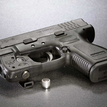 Streamlight TLR-6 Rail Mounted Gun Light - White LED and 640-660nm Red Laser - 100 Lumens - Includes 2 x CR 1/3N lithium batteries - Fits Various Weapons