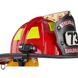 Streamlight Vantage II Helmet Light - 350 Lumens - Includes 1 x CR123A - Industrial, Fire, or MSA Cairns 1010/1044 Traditional Fire Helmet Mount