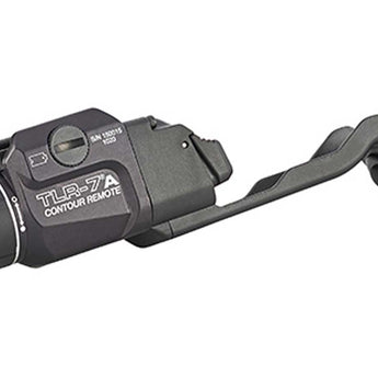 Streamlight 69428 TLR-7 A Contour Remote LED Weapon Light - 500 Lumens - Includes 1 x CR123A and Rail Locating Keys - Box