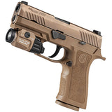 Streamlight TLR-7 X USB Rechargeable LED Weapon Light - 500 Lumens - Includes SL-B9 Battery Pack - Black or FDE