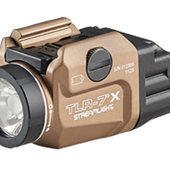 Streamlight TLR-7 X USB Rechargeable LED Weapon Light - 500 Lumens - Includes SL-B9 Battery Pack - Black or FDE