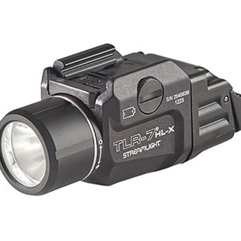 Streamlight TLR-7 HL-X USB LED Weapon Light - 1000 Lumens - Includes 1 x SL-B9 Battery - Black or FDE
