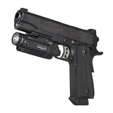 Streamlight 69470 TLR 10 Flex LED Weapon Light - 1000 Lumens - Includes 2 X CR123A, High Switch, Low Switch and Key Kit - Black