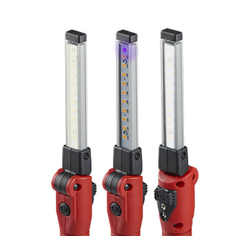 Streamlight 74850 Strion Switchblade Multi-Functional Rechargeable LED Worklight with Optional Accessories- 500 Lumens - Includes Built-In Li-ion Battery Pack - Red
