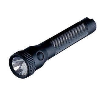 Streamlight PolyStinger Rechargeable Flashlight with 120V AC/DC Charger and 2 Sleeves - C4 LED - 385 Lumens - Includes NiCd Sub-C Battery Pack - Black or Yellow
