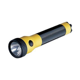 Streamlight PolyStinger Rechargeable Flashlight with 120V AC/DC Charger and 2 Sleeves - C4 LED - 385 Lumens - Includes NiCd Sub-C Battery Pack - Black or Yellow